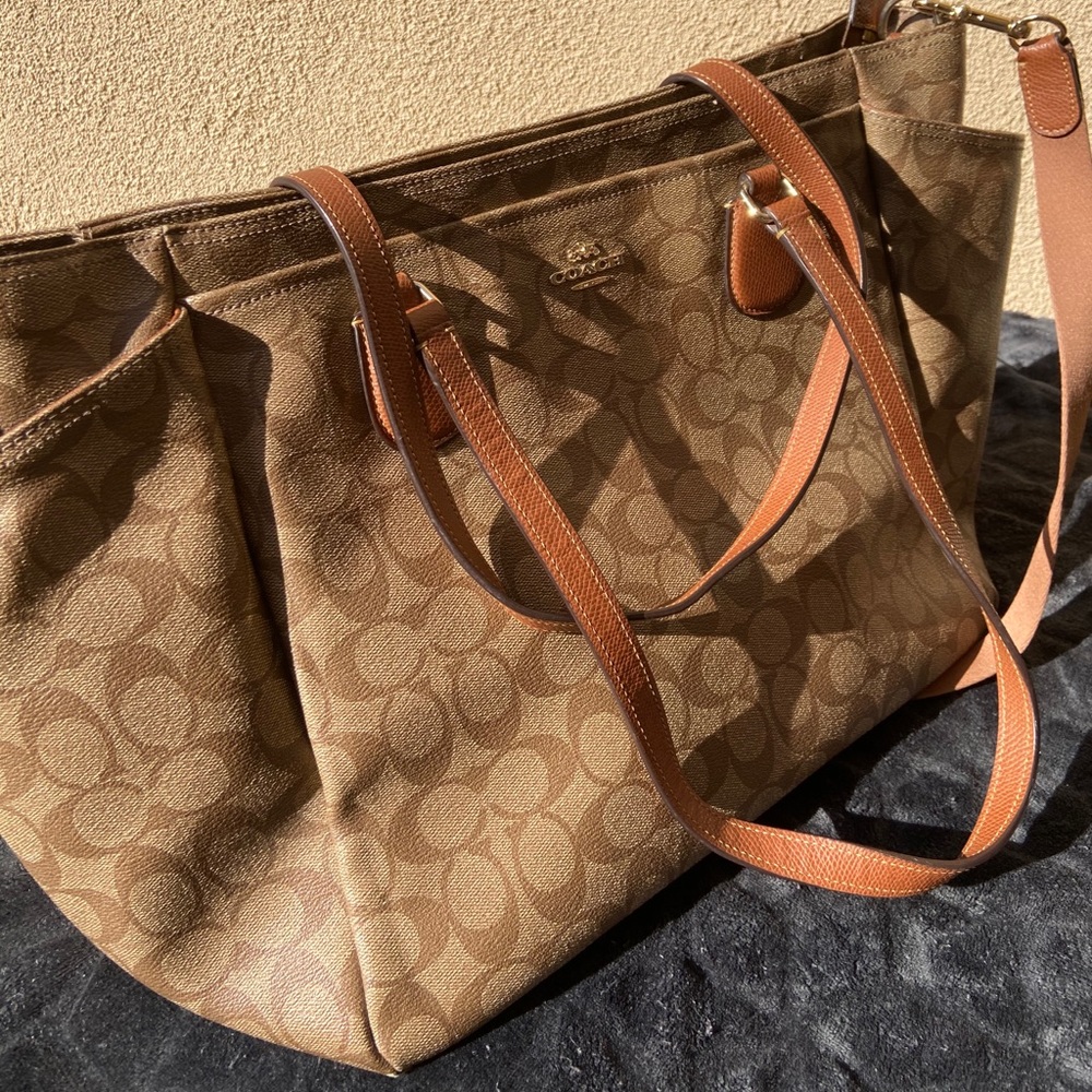 Authentic Coach Diaper Bag